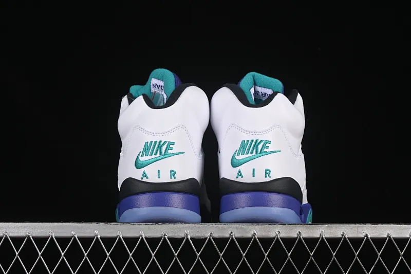 All categories Air Jordan Jordan series basketball shoes Air Jordan 5 L version Air Jordan 5 OG "Grape" AJ5 Joe 5 white grape first layer basketball shoes HQ7978-100